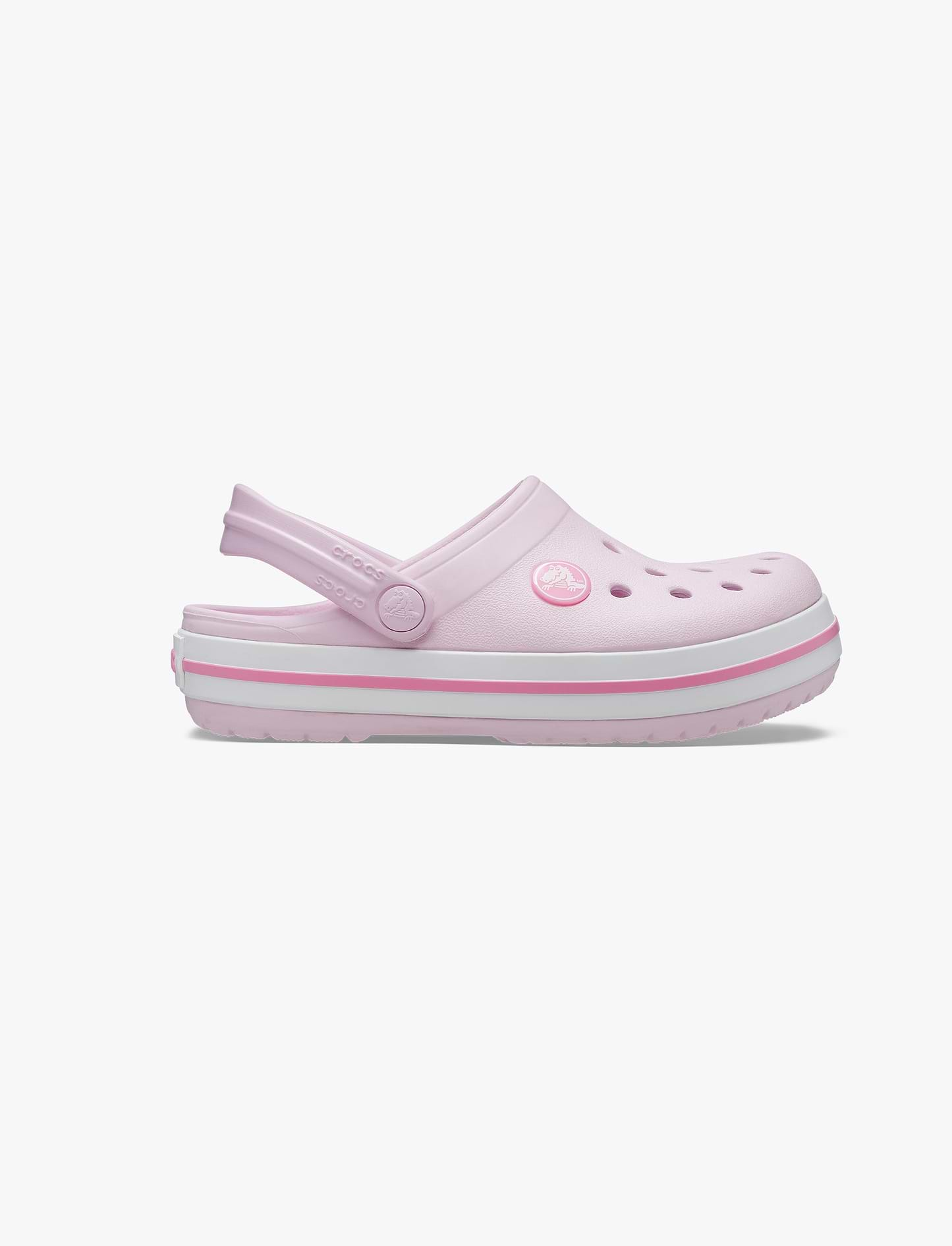 Crocs CrocBand Clog T - כפכפים לילדים קרוקס קרוקבנד בצבע בלרינה/ורוד מידות קטנות