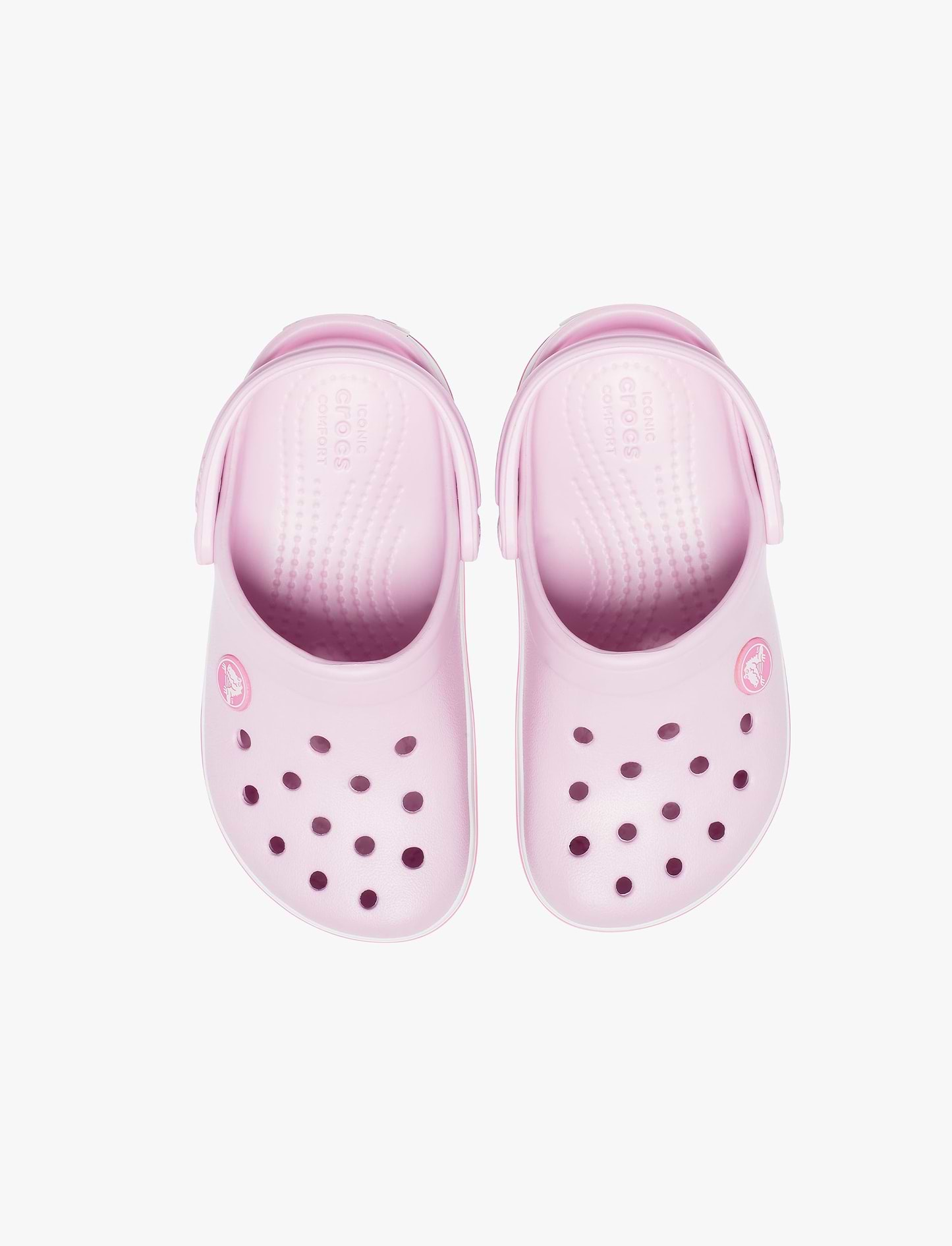 Crocs CrocBand Clog T - כפכפים לילדים קרוקס קרוקבנד בצבע בלרינה/ורוד מידות קטנות