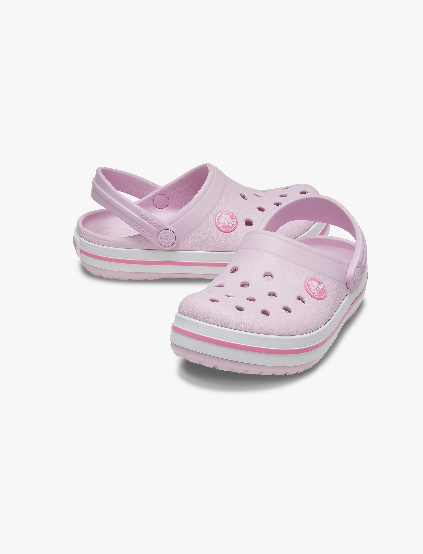 Crocs CrocBand Clog T - כפכפים לילדים קרוקס קרוקבנד בצבע בלרינה/ורוד מידות קטנות