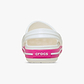 Crocs CrocBand Clog T - כפכפים לילדים קרוקס קרוקבנד בצבע לבן/ורוד קראש מידות קטנות