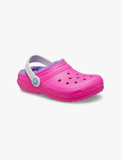 Crocs Classic Lined Clog T -  כפכפים פרוותיים קרוקס לילדים מידות קטנות
