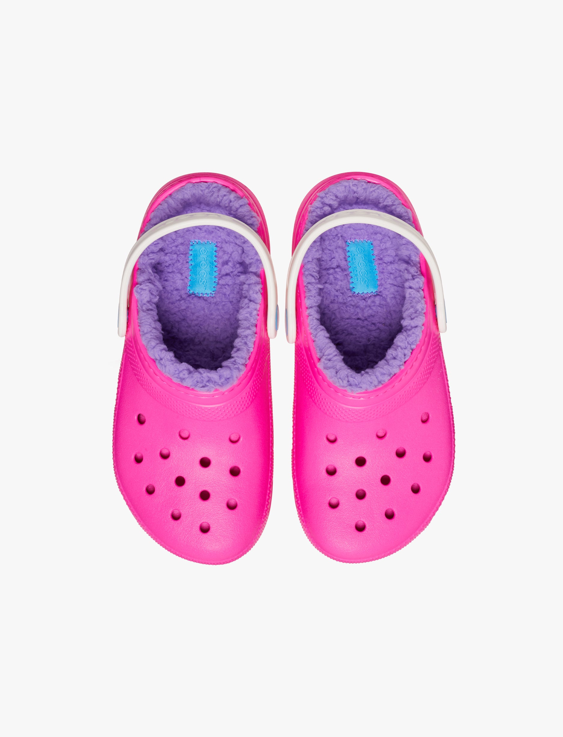 Crocs Classic Lined Clog T -  כפכפים פרוותיים קרוקס לילדים מידות קטנות