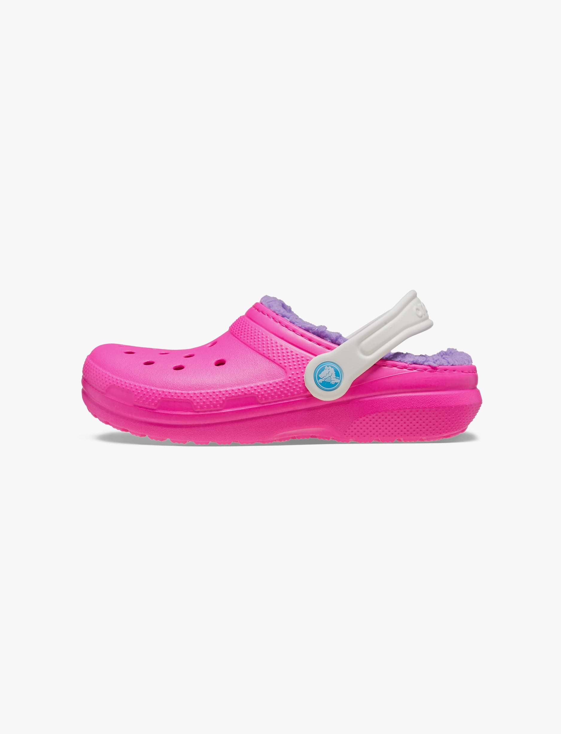 Crocs Classic Lined Clog K -  כפכפים פרוותיים קרוקס לילדים