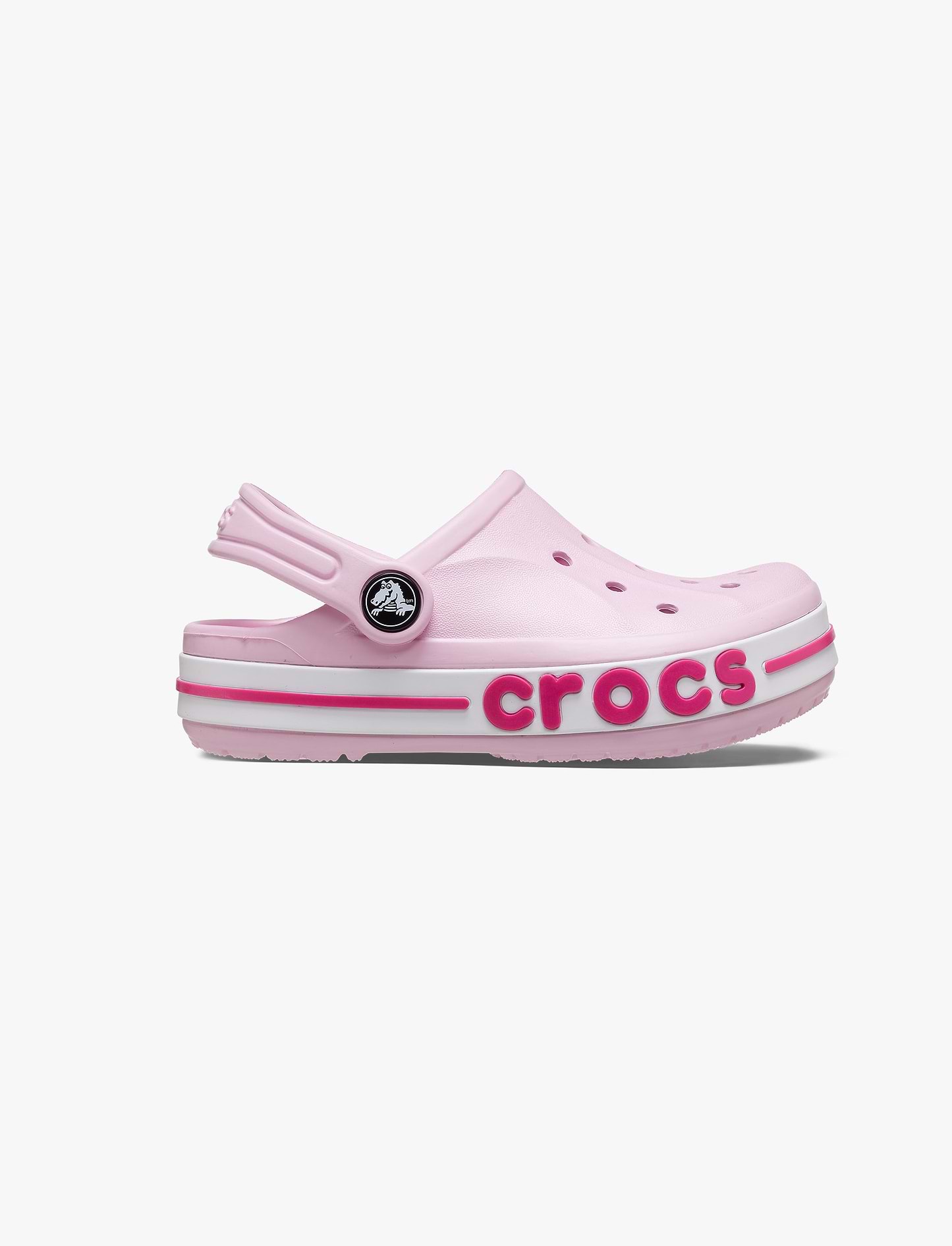 Crocs Bayaband Clog K - כפכפי קרוקס לילדים בצבע ורוד