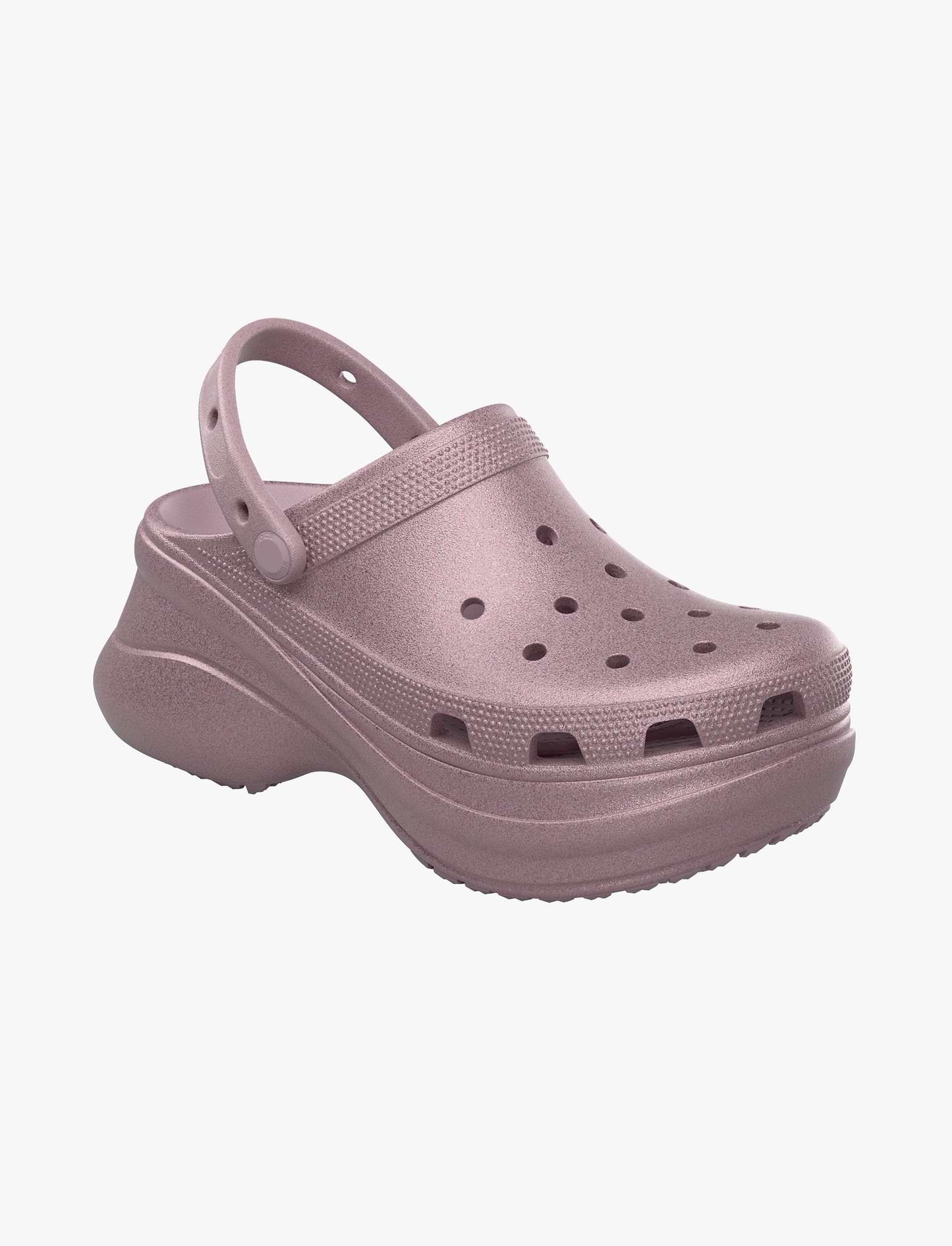 Crocs Bae Glitter Clog - כפכפי קלוג קרוקס ביי פלטפורמה בעיטור נצנצים לנשים
