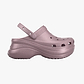 Crocs Bae Glitter Clog - כפכפי קלוג קרוקס ביי פלטפורמה בעיטור נצנצים לנשים