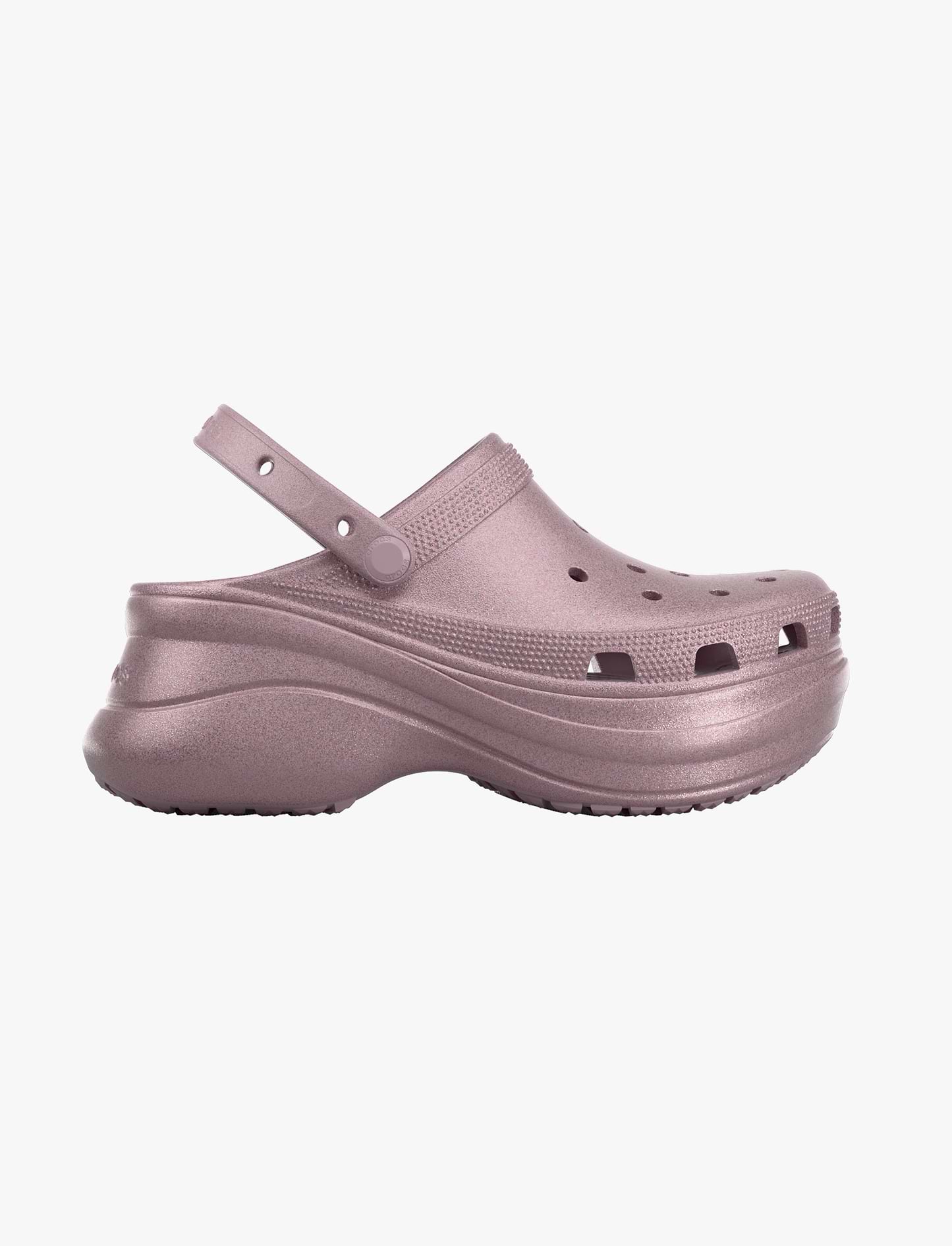 Crocs Bae Glitter Clog - כפכפי קלוג קרוקס ביי פלטפורמה בעיטור נצנצים לנשים