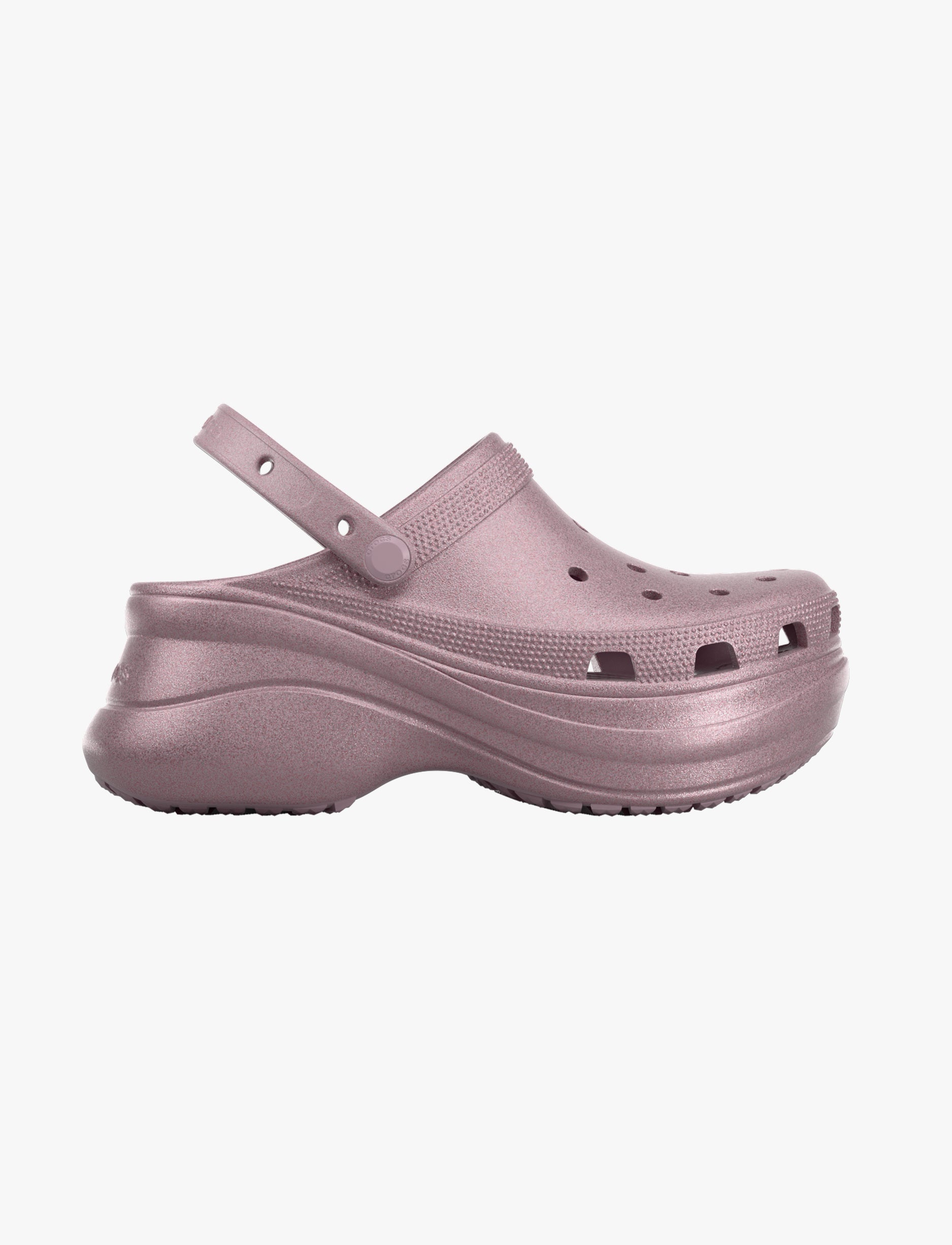 Crocs Bae Glitter Clog - כפכפי קלוג קרוקס ביי פלטפורמה בעיטור נצנצים לנשים