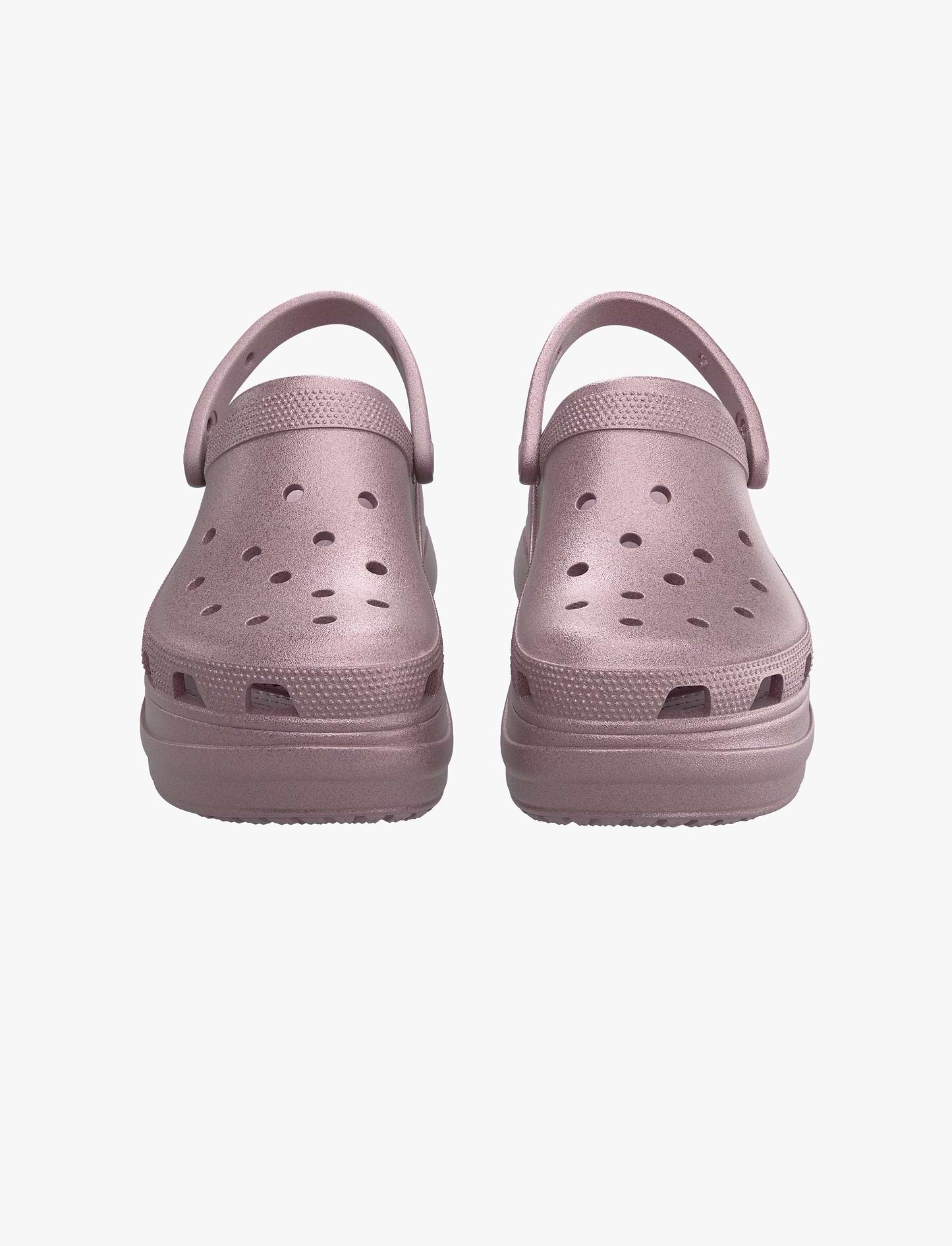 Crocs Bae Glitter Clog - כפכפי קלוג קרוקס ביי פלטפורמה בעיטור נצנצים לנשים