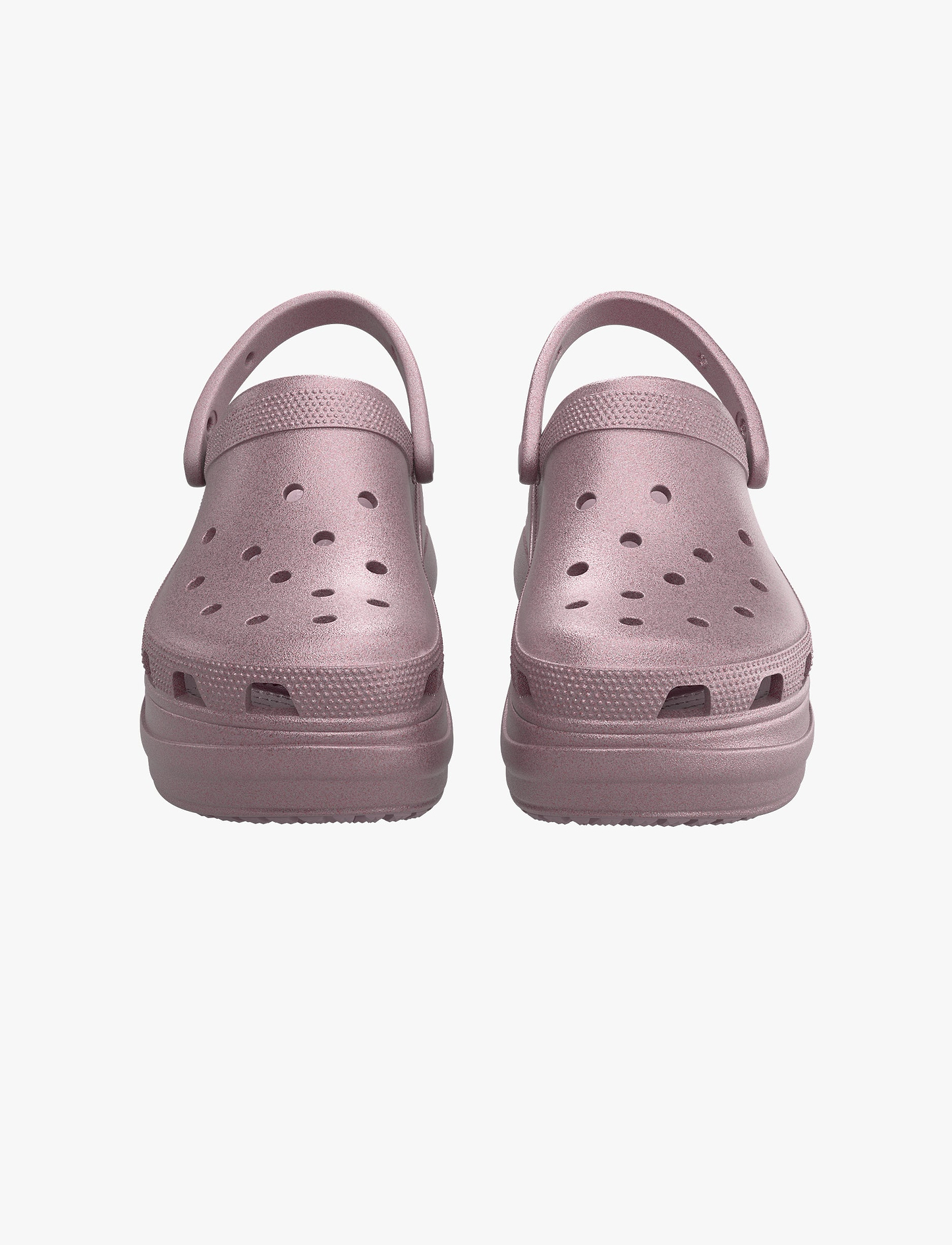 Crocs Bae Glitter Clog - כפכפי קלוג קרוקס ביי פלטפורמה בעיטור נצנצים לנשים