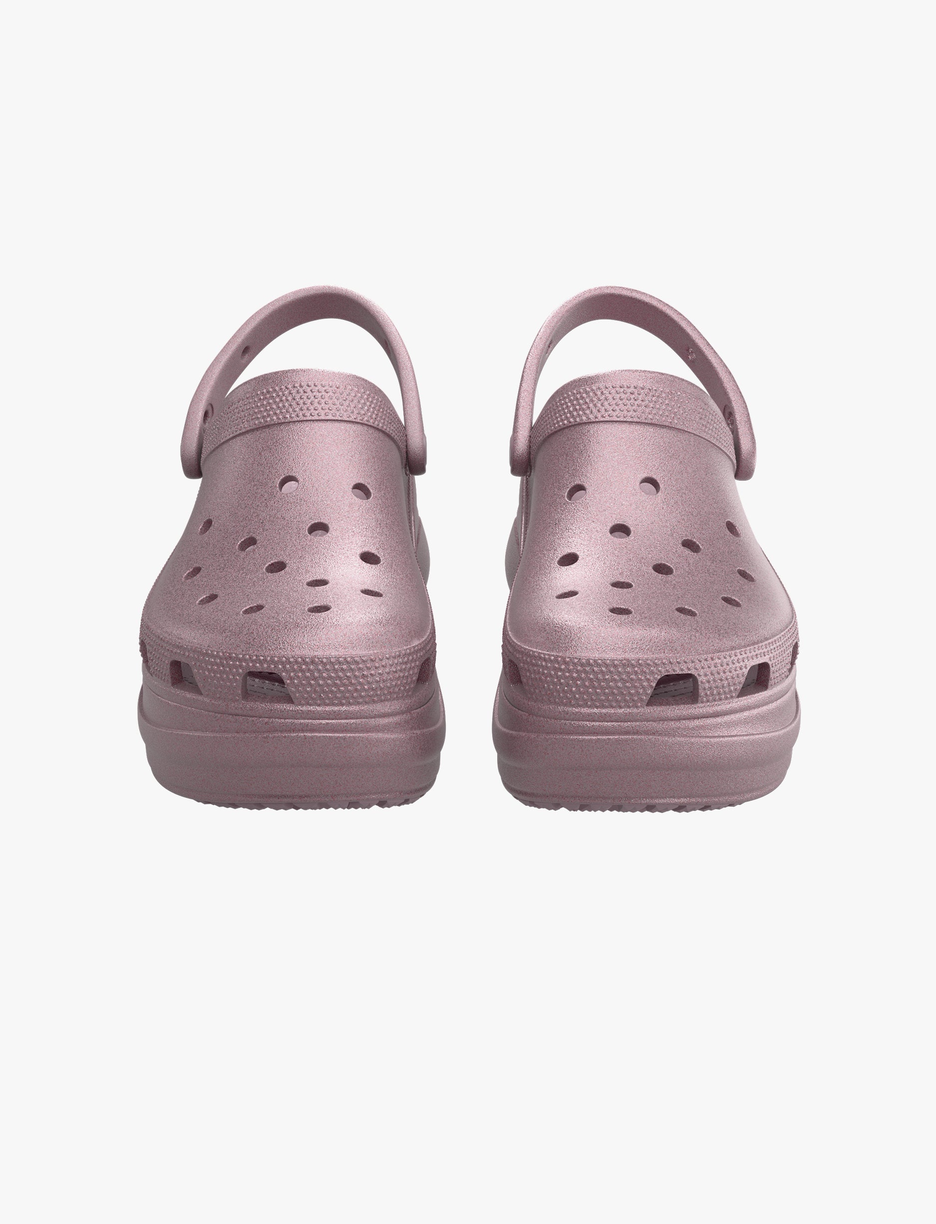 Crocs Bae Glitter Clog - כפכפי קלוג קרוקס ביי פלטפורמה בעיטור נצנצים לנשים
