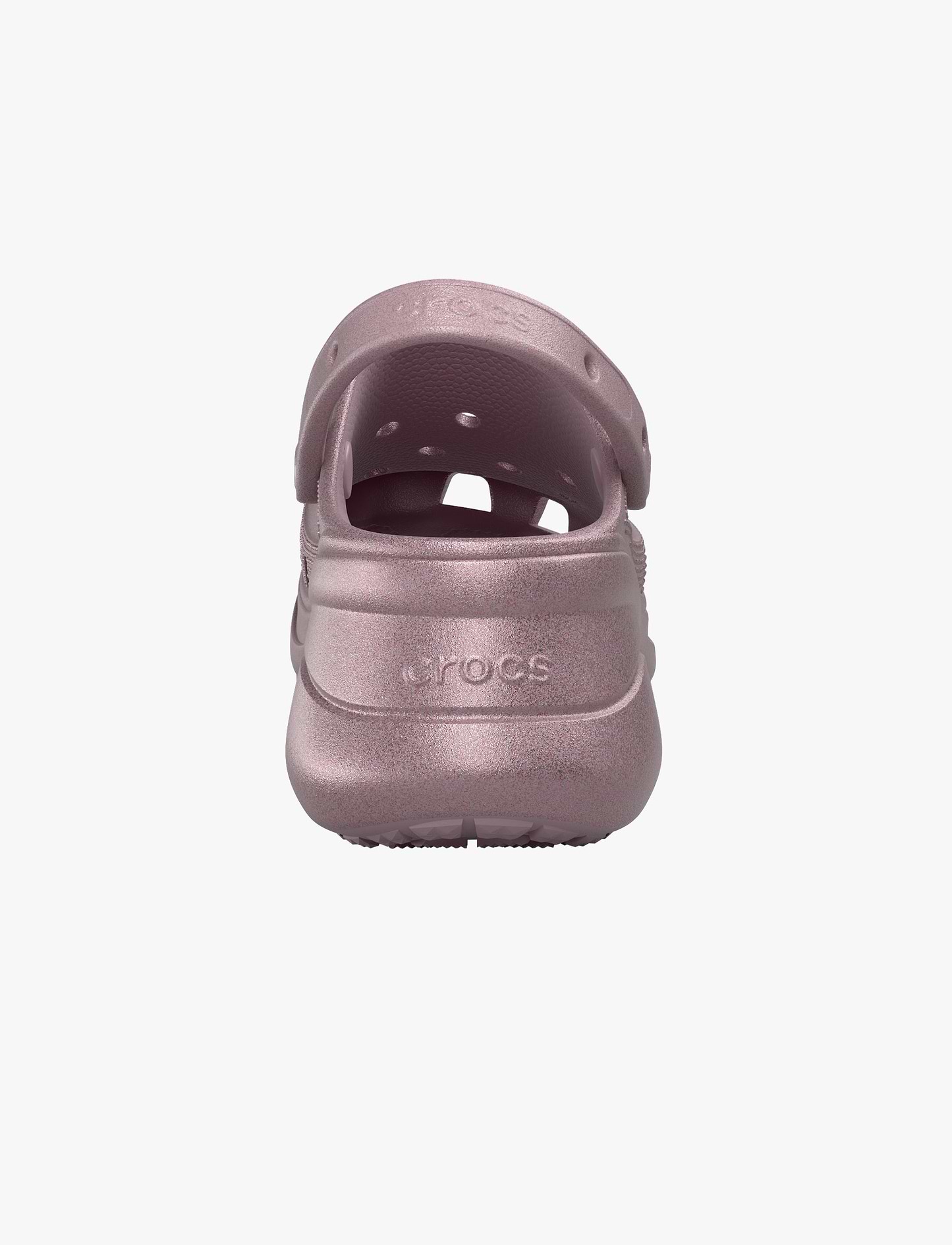Crocs Bae Glitter Clog - כפכפי קלוג קרוקס ביי פלטפורמה בעיטור נצנצים לנשים