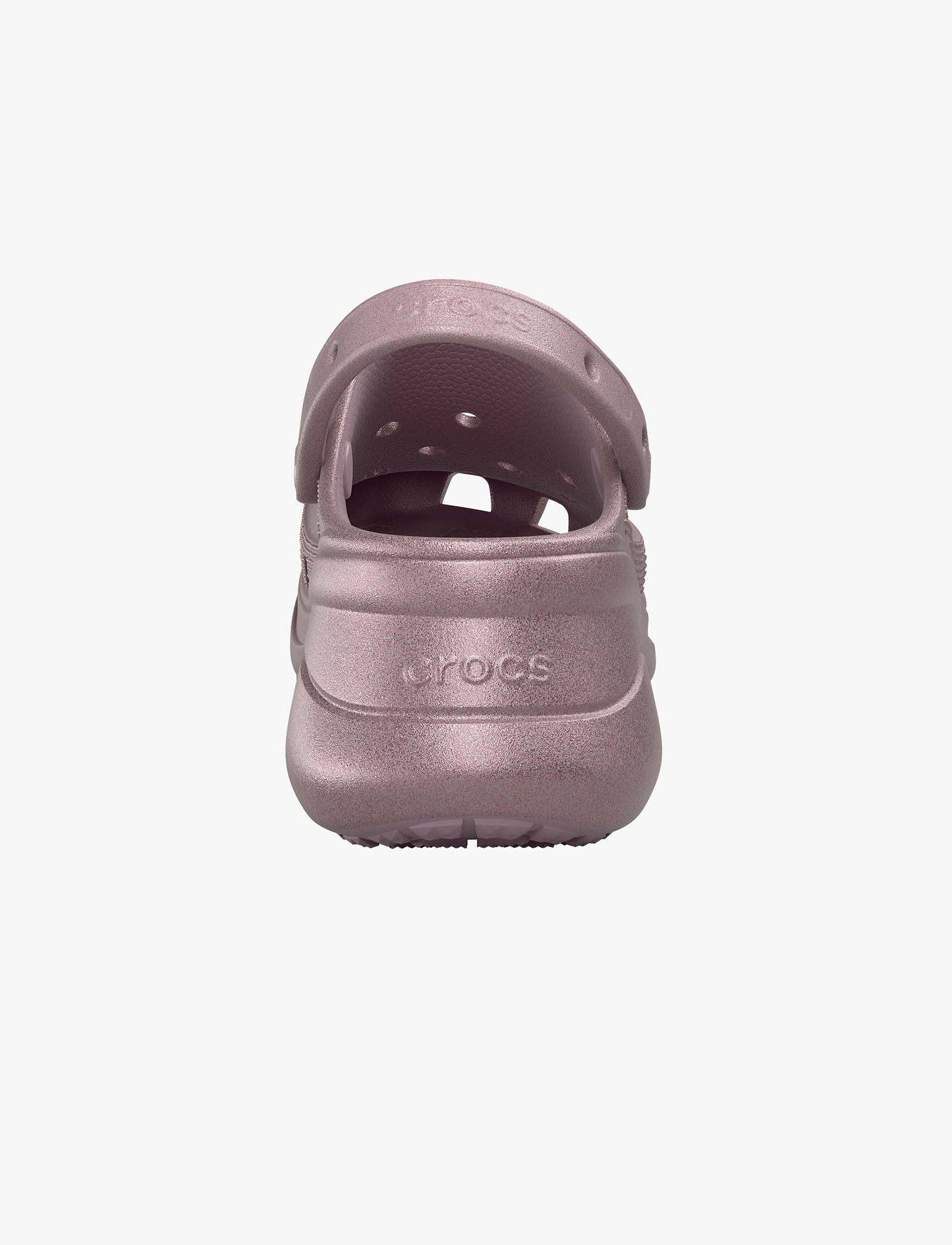 Crocs Bae Glitter Clog - כפכפי קלוג קרוקס ביי פלטפורמה בעיטור נצנצים לנשים