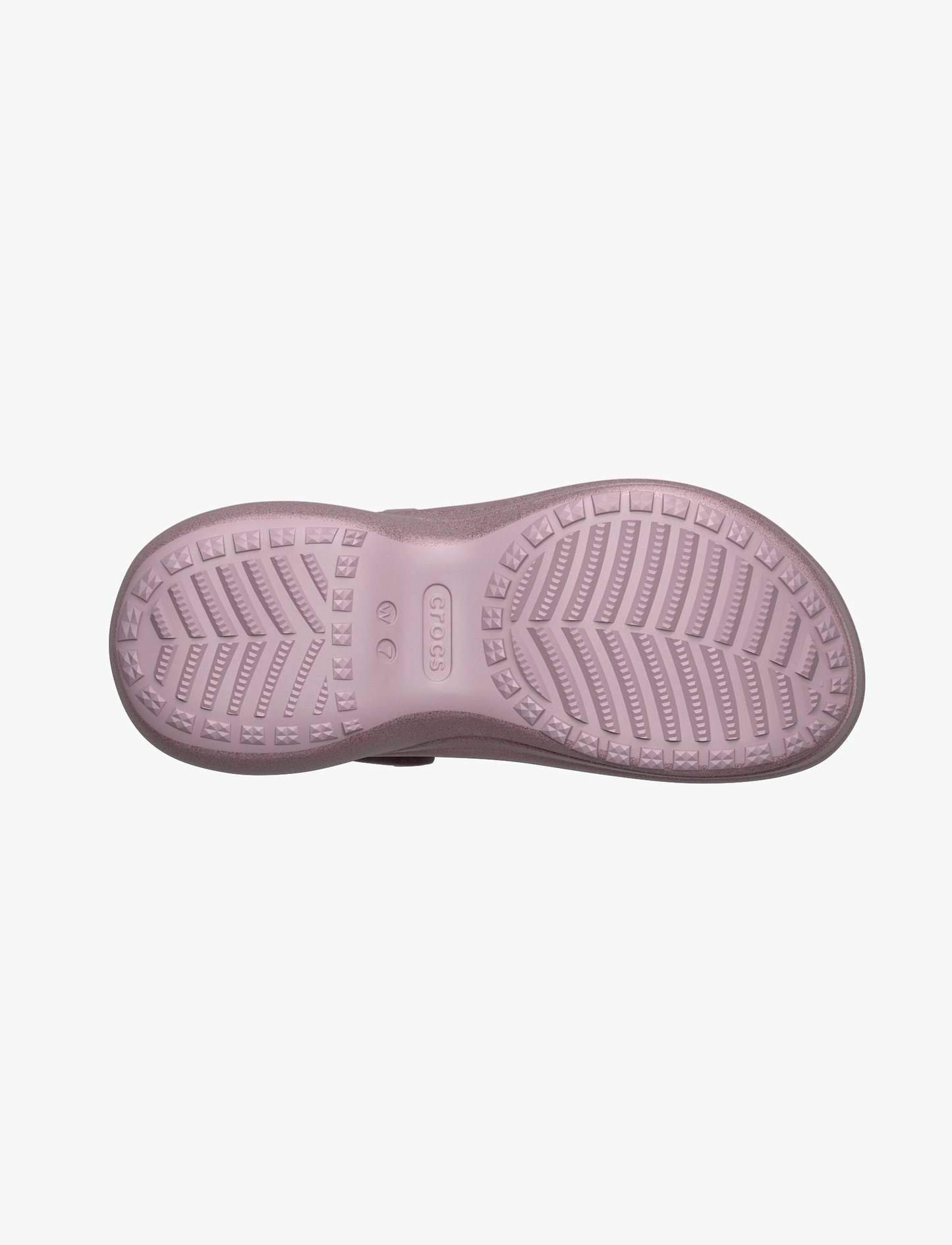 Crocs Bae Glitter Clog - כפכפי קלוג קרוקס ביי פלטפורמה בעיטור נצנצים לנשים