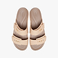 Crocs Brooklyn Sandal LowWdg W - כפכפי פלטפורמה ברוקלין לנשים