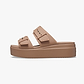 Crocs Brooklyn Sandal LowWdg W - כפכפי פלטפורמה ברוקלין לנשים