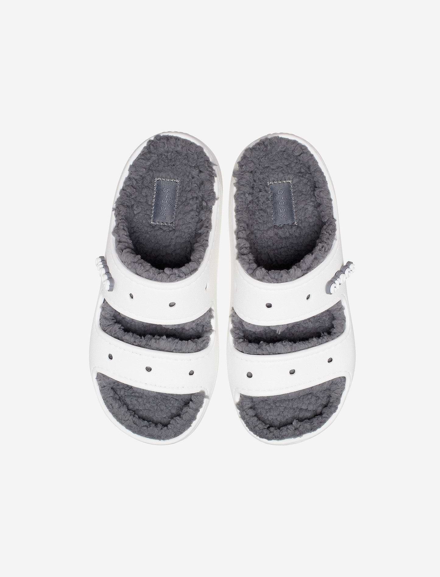 Crocs Classic Cozzzy Sandal  - כפכפי קרוקס פרווה לנשים