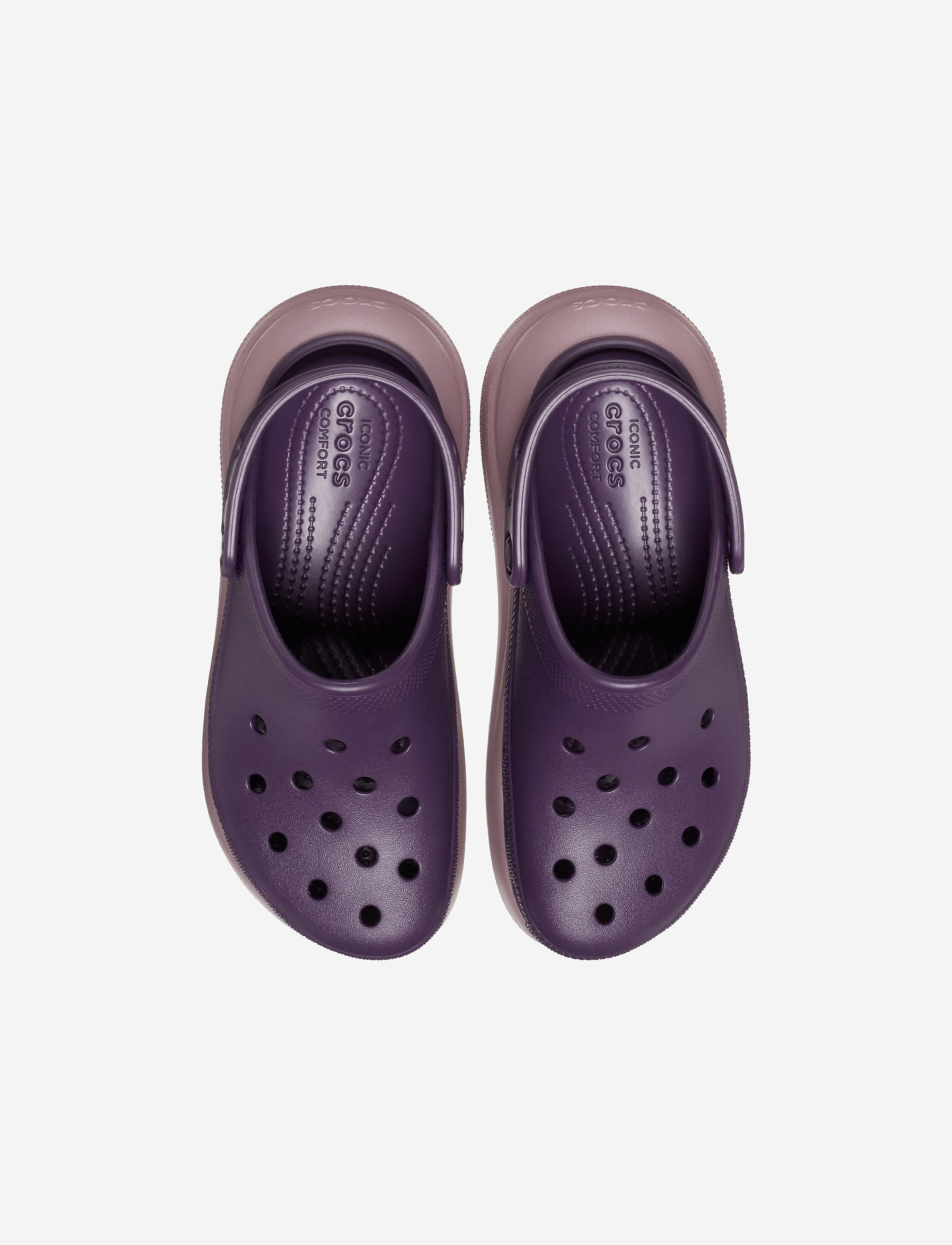 Crocs Classic Crush Clog - כפכפי פלטפורמה קרוקס קראש לנשים