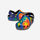 Crocs Classic Solarized Clog K -  כפכפים לילדים קרוקס בהדפס צבעוני