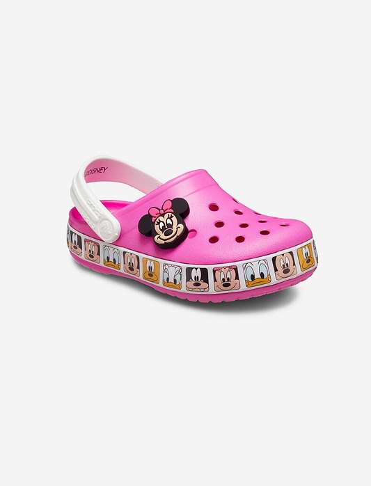 Crocs FL Minnie Mouse Band Clog T - כפכפי קרוקס לילדות מיני מאוס