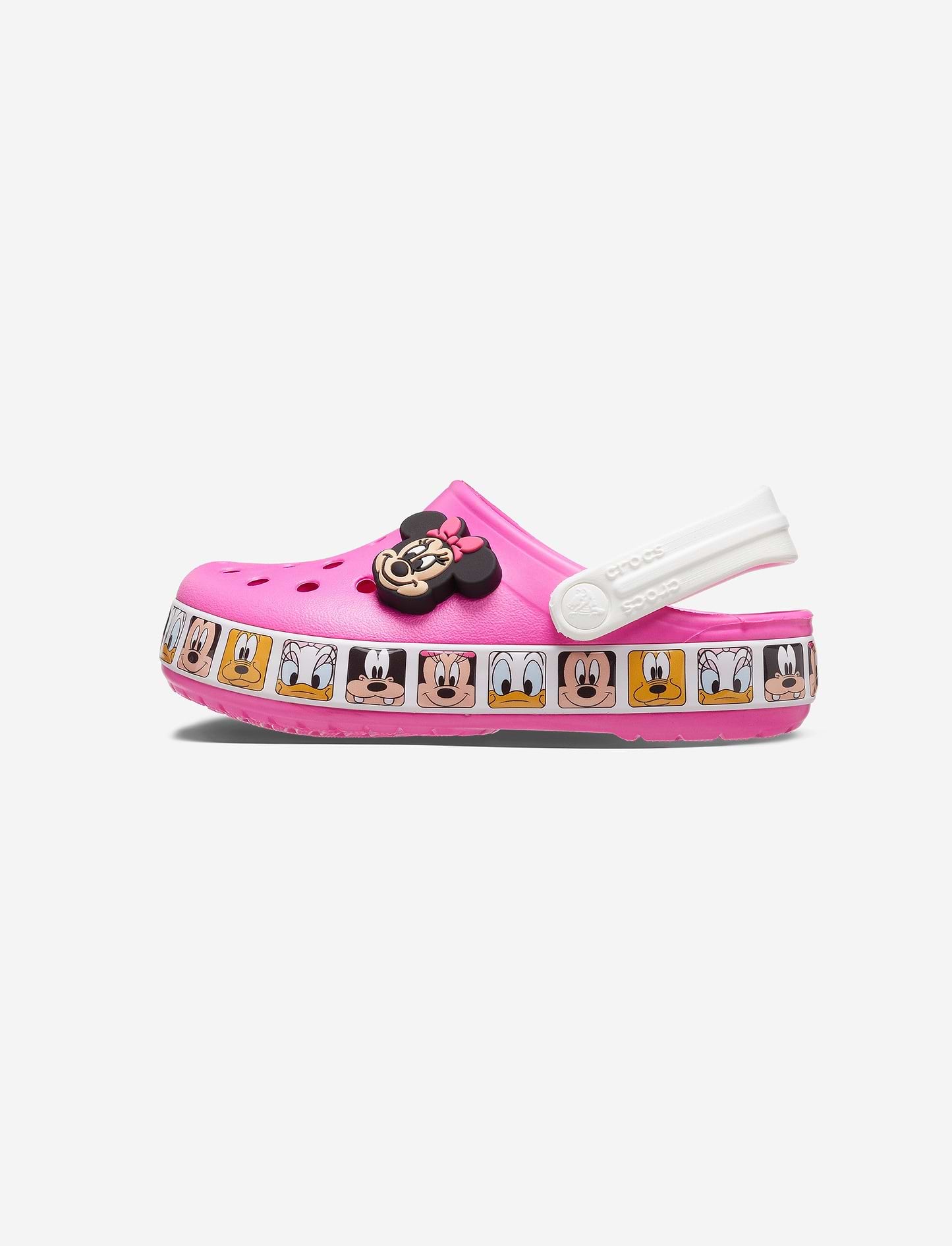 Crocs FL Minnie Mouse Band Clog T - כפכפי קרוקס לילדות מיני מאוס