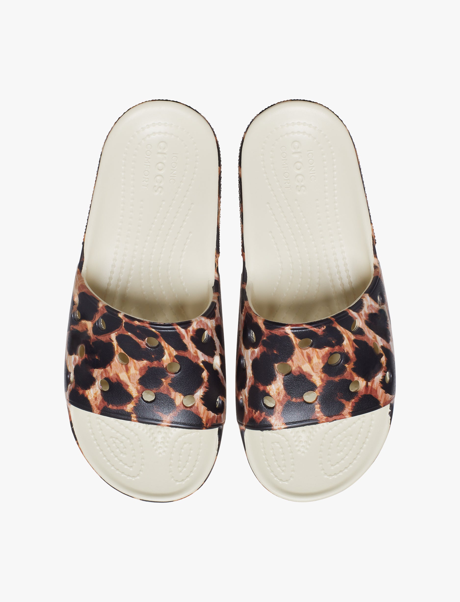 Crocs Classic Animal Remix Slide - כפכפי סלייד נשים קרוקס קלאסיק