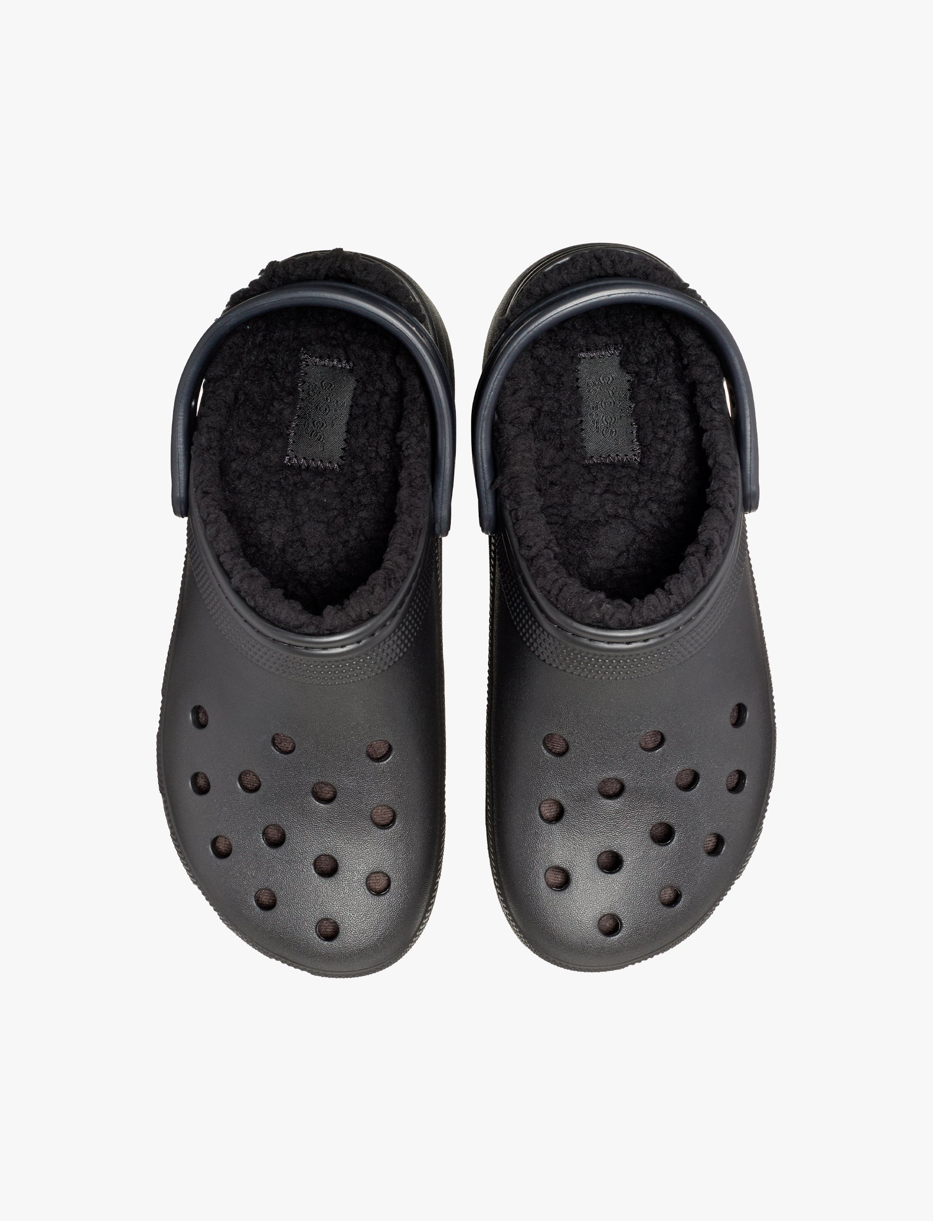 Crocs Classic Platform Lined Clog W - כפכפי קרוקס פלטפורמה עם פרווה לנשים