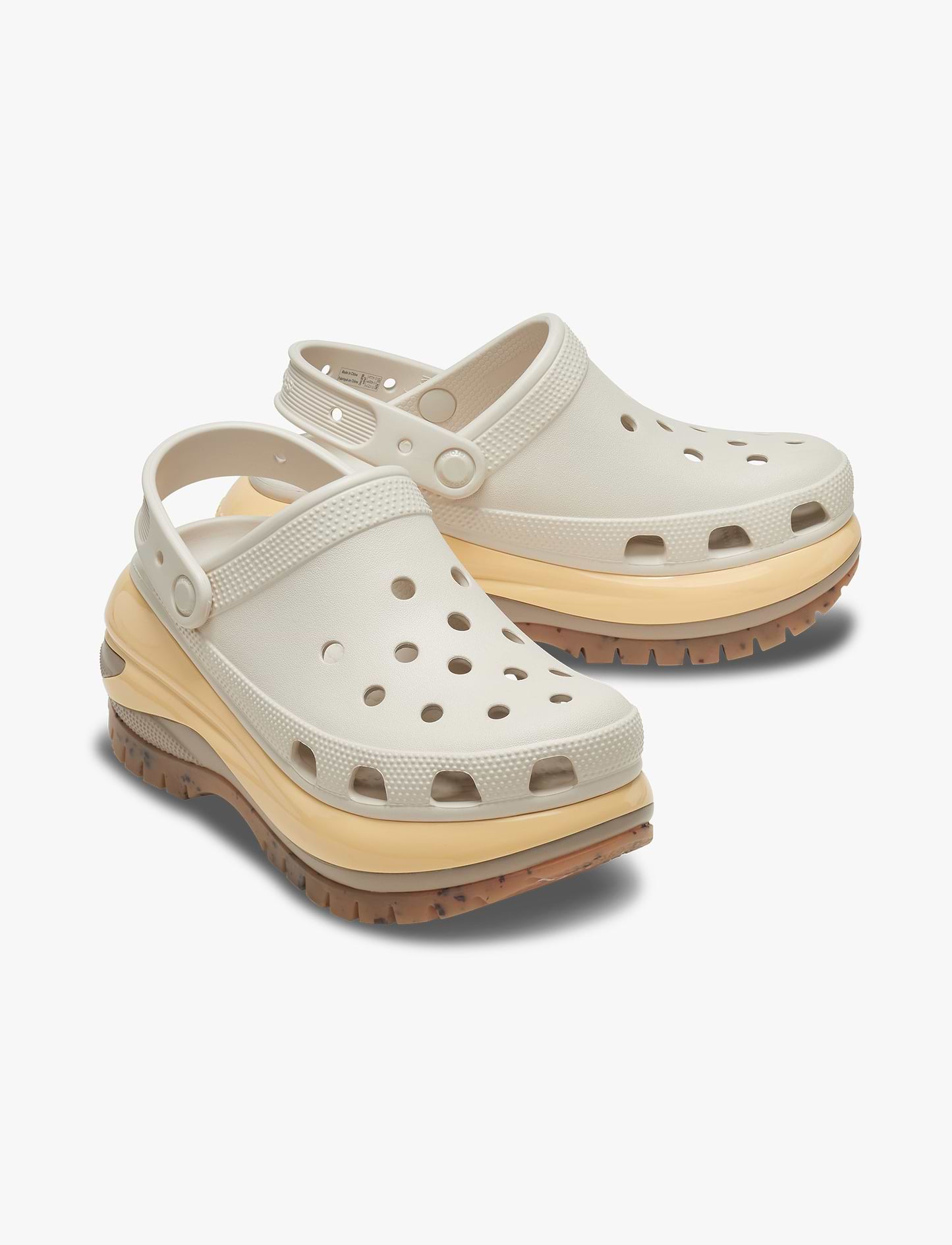 Crocs Classic Mega Crush Clog - כפכפי קלוג קרוקס פלטפורמה מגה קראש