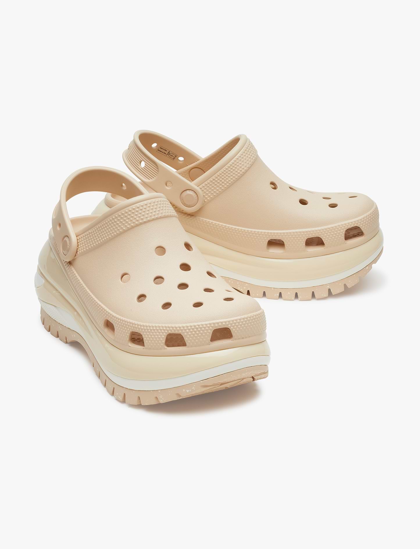 Crocs Classic Mega Crush Clog - כפכפי קלוג קרוקס פלטפורמה מגה קראש