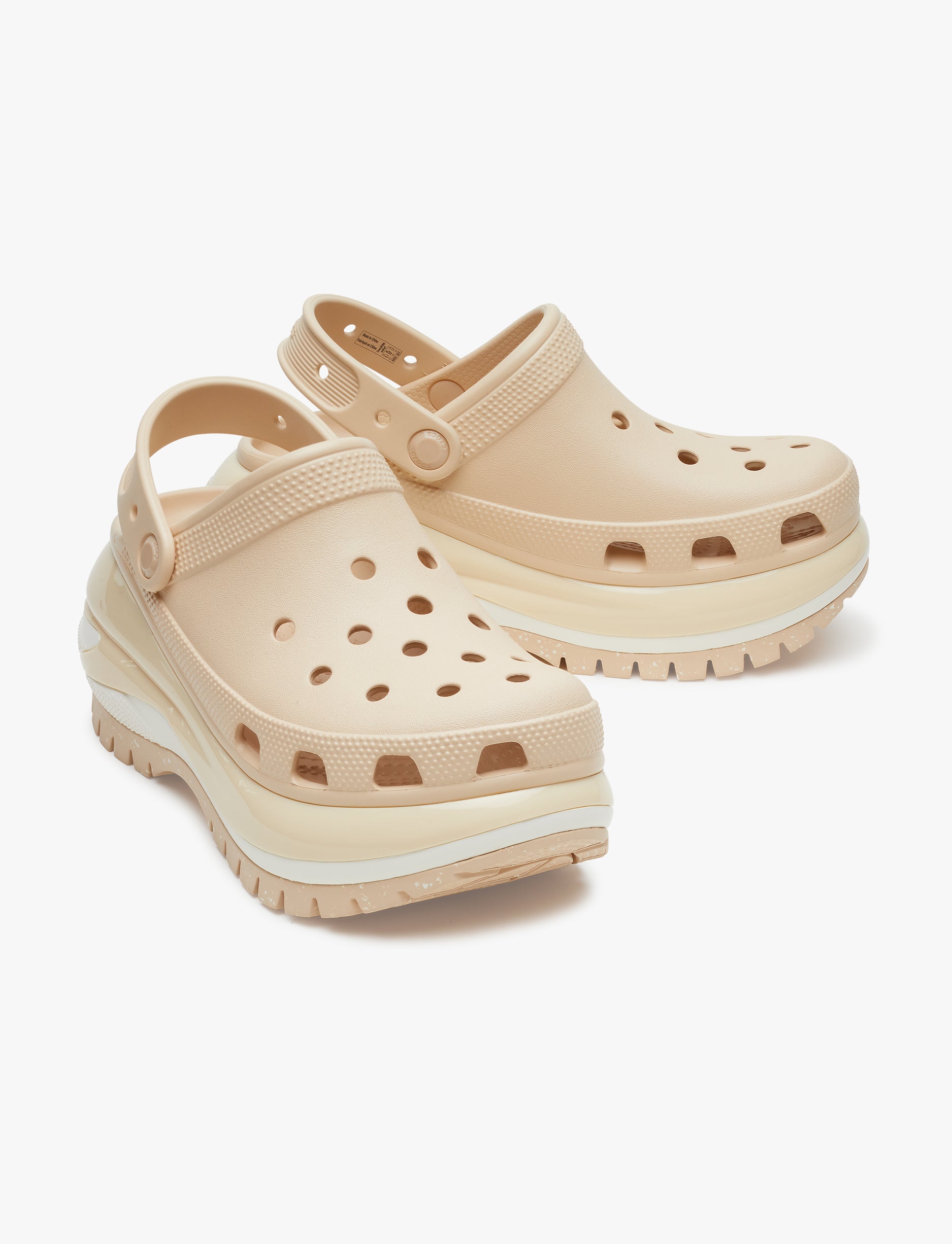 Crocs Classic Mega Crush Clog - כפכפי קלוג קרוקס פלטפורמה מגה קראש