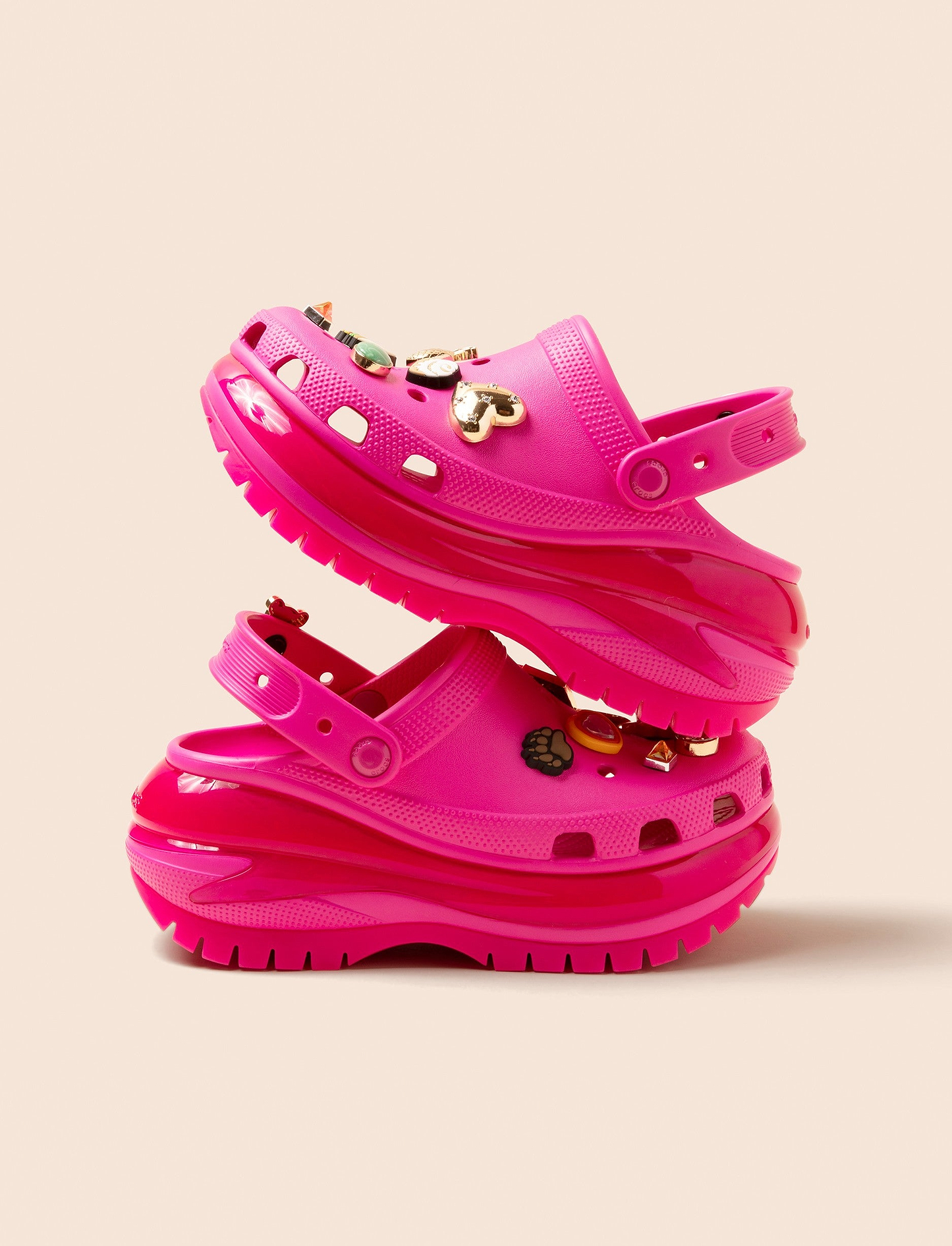 Crocs Classic Mega Crush Clog - כפכפי קלוג קרוקס פלטפורמה מגה קראש