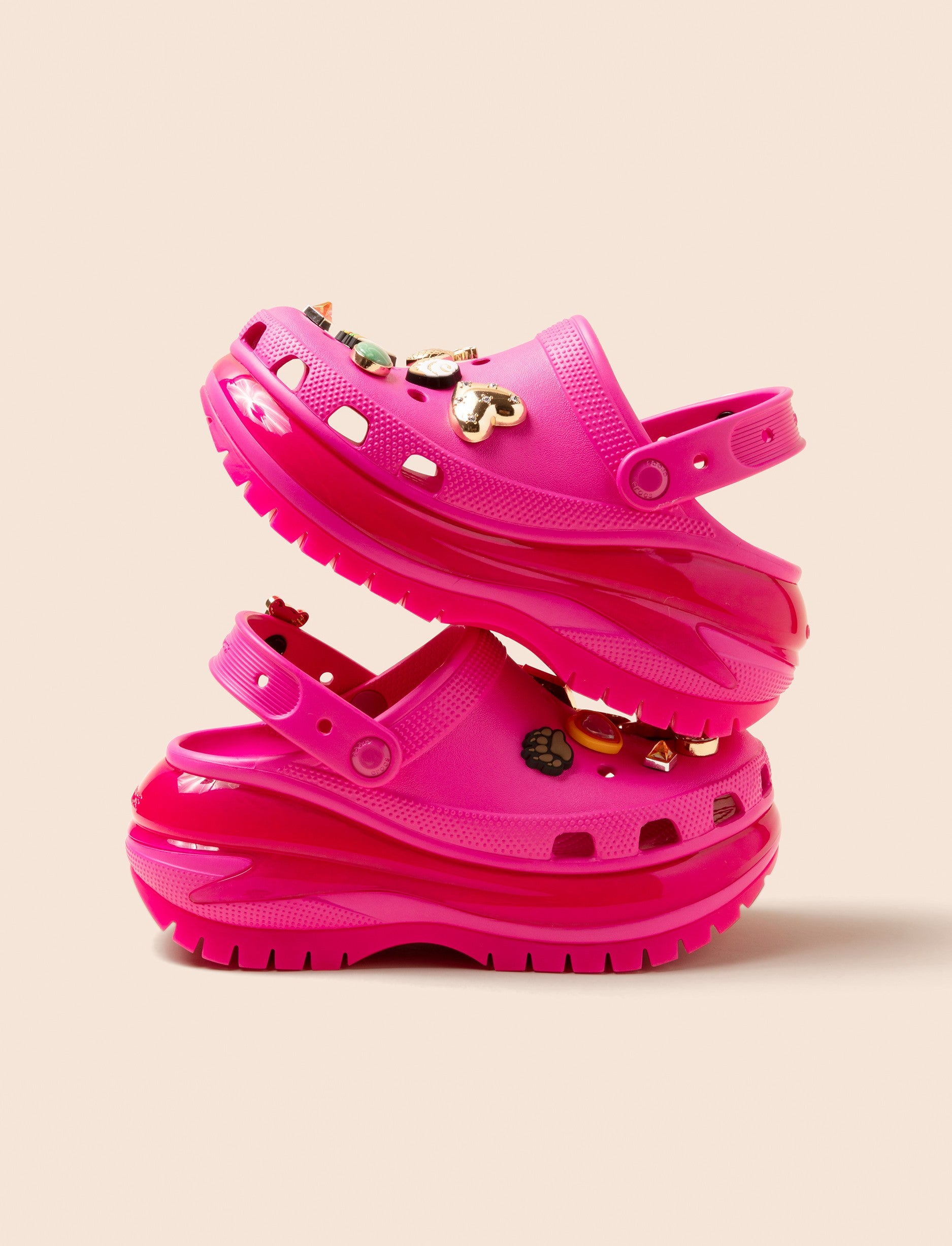 Crocs Classic Mega Crush Clog - כפכפי קלוג קרוקס פלטפורמה מגה קראש