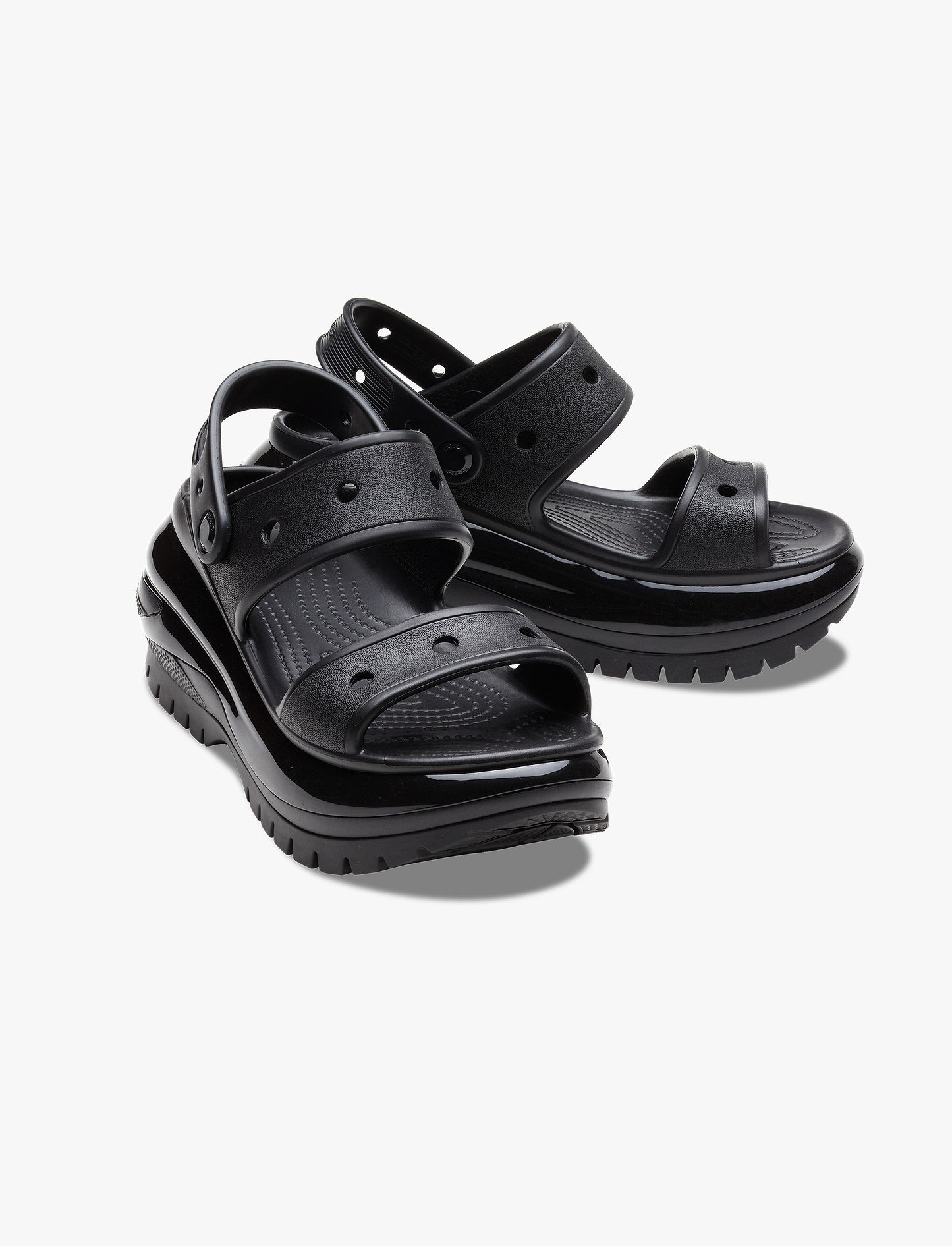 Crocs Classic Mega Crush Sandal - סנדל פלטפורמה קרוקס לנשים