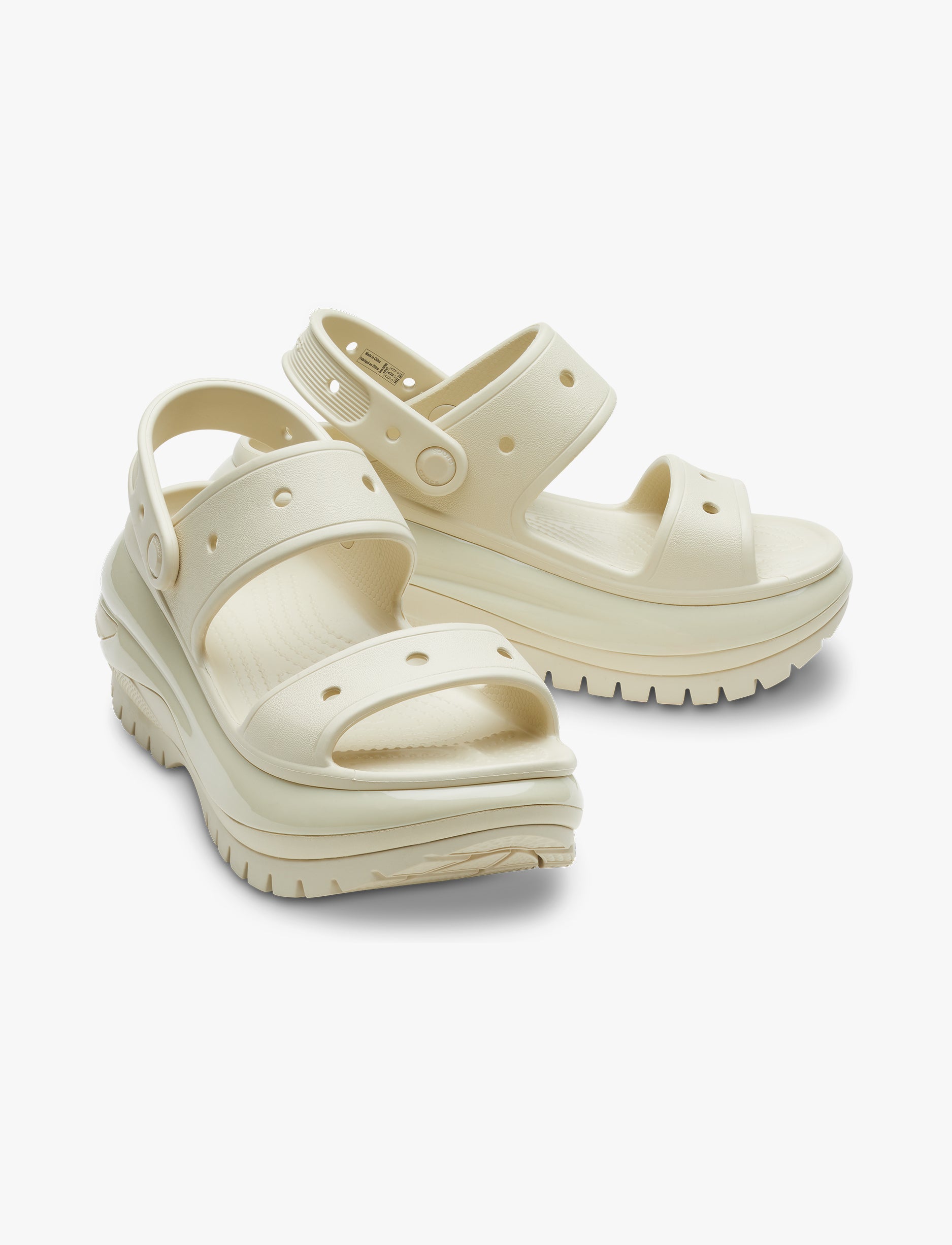 Crocs Classic Mega Crush Sandal - סנדל פלטפורמה קרוקס לנשים
