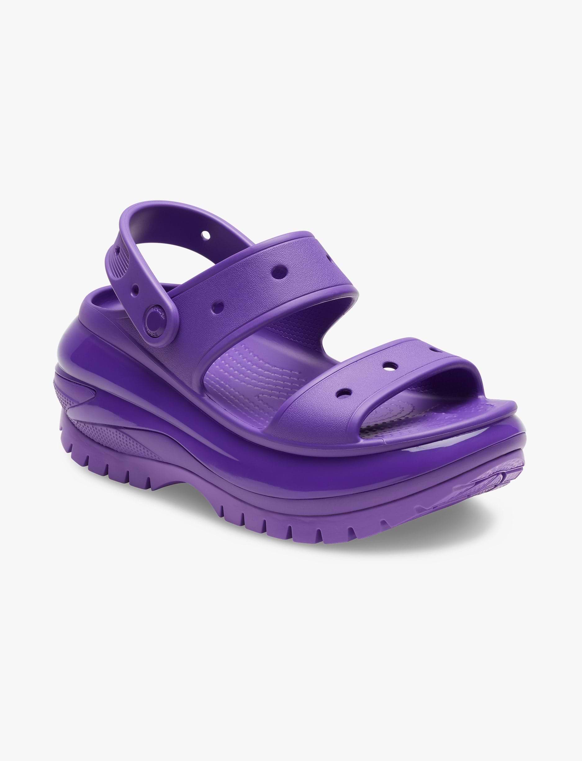 Crocs Classic Mega Crush Sandal - סנדל פלטפורמה קרוקס לנשים