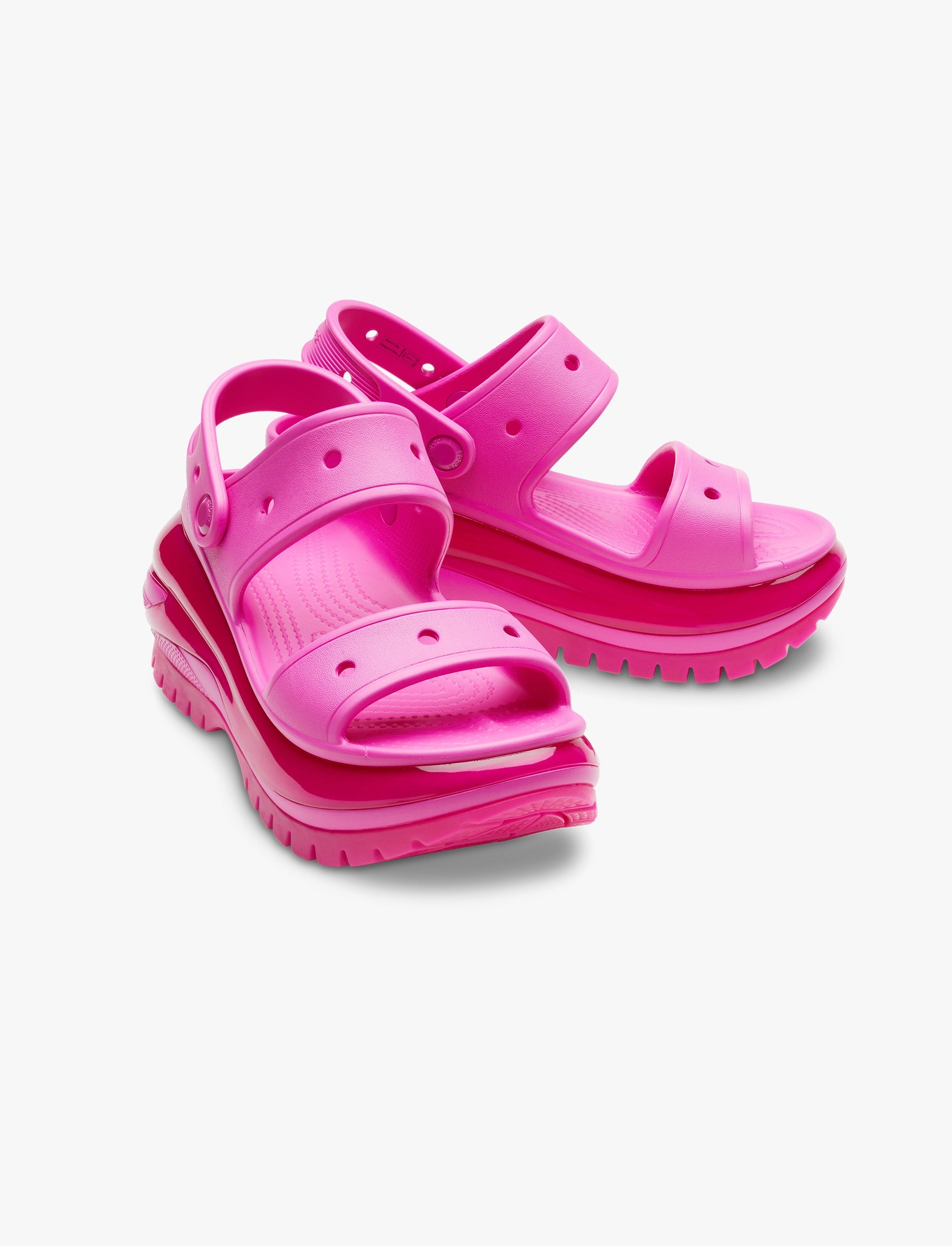 Crocs Classic Mega Crush Sandal - סנדל פלטפורמה קרוקס לנשים