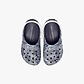 Crocs Classic Topographic Clog Kids - כפכפי קרוקס לילדים בצבע נייבי עמוק/מולטי