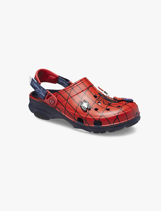 Crocs Spider-Man All Terrain Clog K - כפכפי קלוג קרוקס לילדים ספיידרמן בצבע אדום/שחור