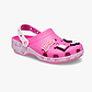 Crocs Barbie Classic Clog -כפכפי קלוג קרוקס ברבי לנשים בצבע ורוד/לבן