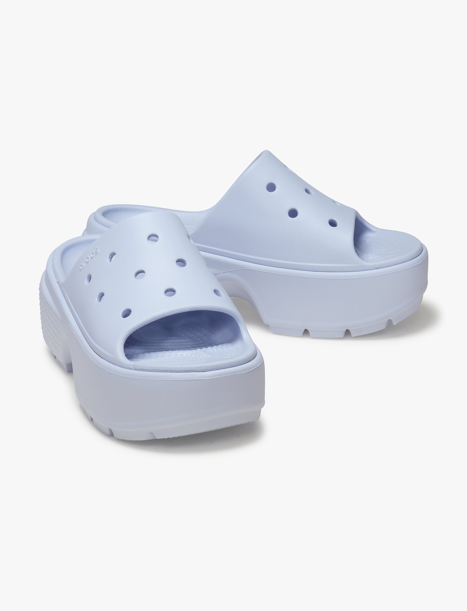 Crocs Stomp Slide - כפכפי פלטפורמה סטומפ סלייד קרוקס לנשים