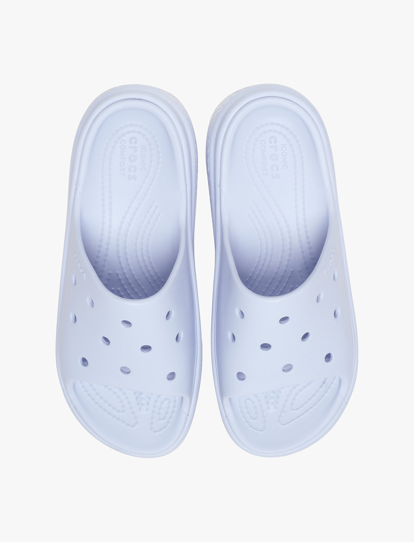 Crocs Stomp Slide - כפכפי פלטפורמה סטומפ סלייד קרוקס לנשים