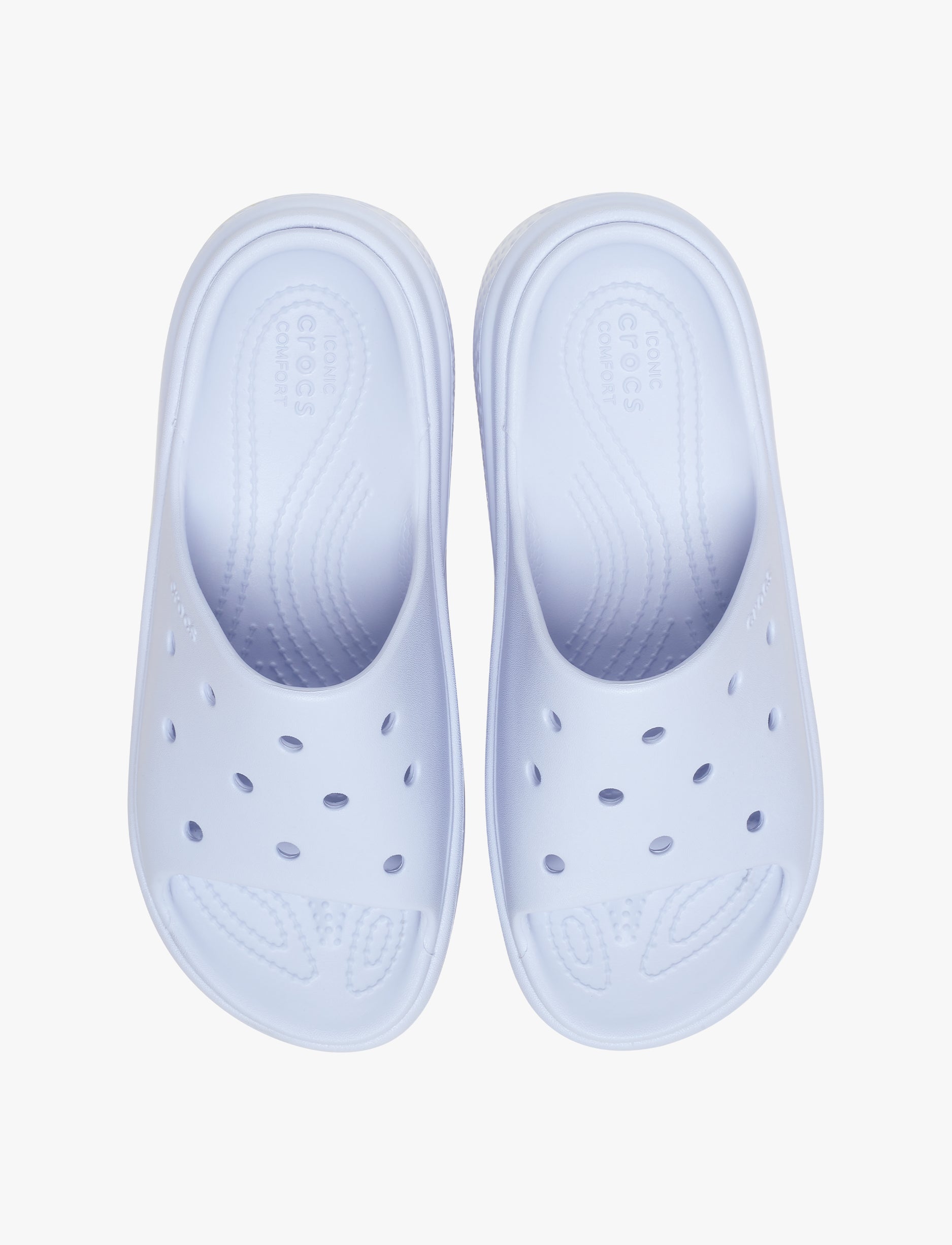 Crocs Stomp Slide - כפכפי פלטפורמה סטומפ סלייד קרוקס לנשים