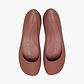 Crocs Brooklyn Flat - נעלי קרוקס שטוחות לנשים בצבע חום ספייס