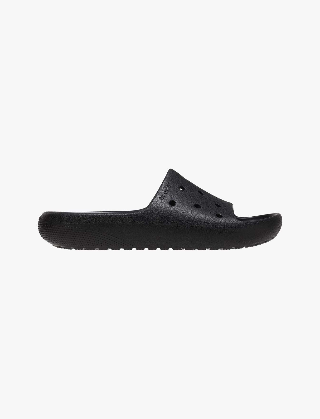 Crocs Classic Slide v2 - כפכפי סלייד קרוקס בצבע שחור