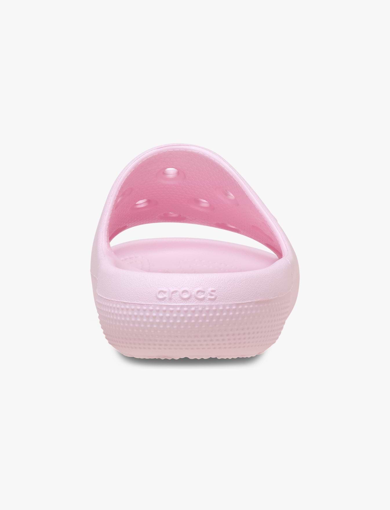 Crocs Classic Slide v2 - כפכפי סלייד קרוקס בצבע ורוד