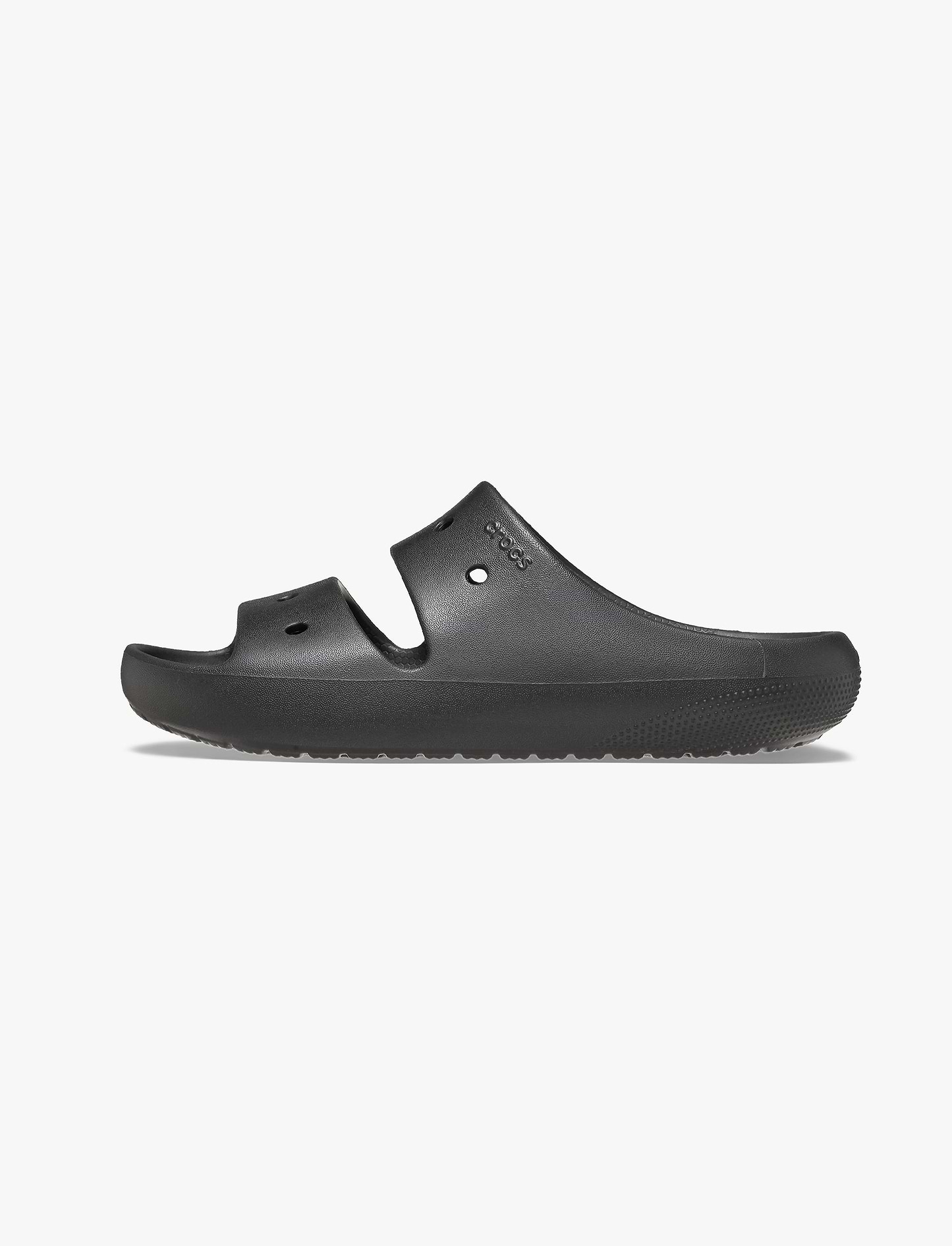 Crocs Classic Sandal v2 - כפכפים לנשים קרוקס שתי רצועות בצבע שחור