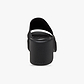 Crocs Brooklyn Slide Heel - כפכפי עקב קרוקס לנשים בצבע שחור
