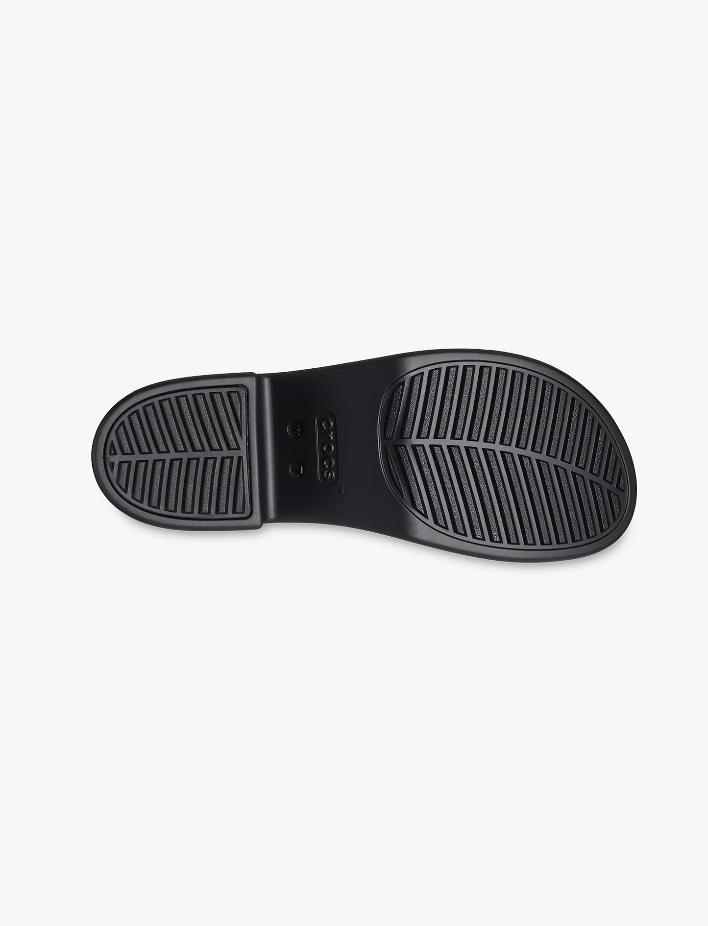 Crocs Brooklyn Slide Heel - כפכפי עקב קרוקס לנשים בצבע שחור