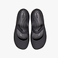 Crocs Brooklyn Mary Jane Flat T - נעלי בובה שטוחות קרוקס ברוקלין מרי ג'ין לבנות בצבע שחור