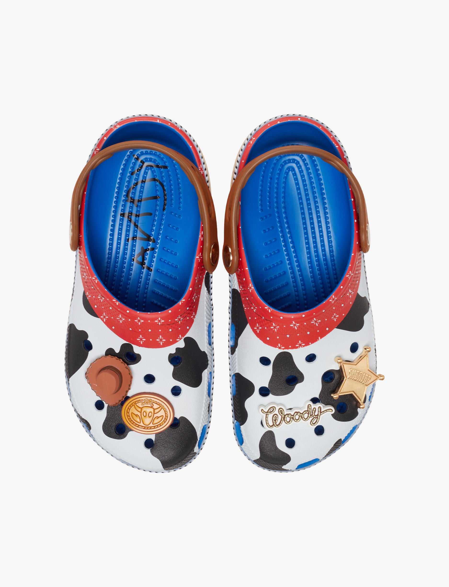 Crocs Toy Story Woody Classic Clog  - כפכפי קרוקס צעצוע של סיפור בצבע כחול ז'אן